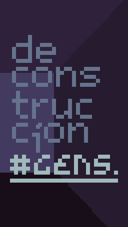 deconstruccÍon.