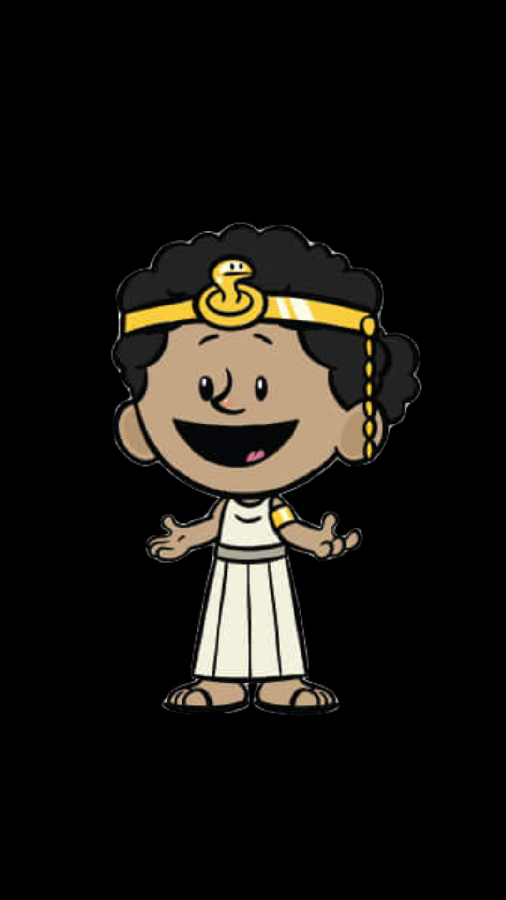 kicking cleopatra in the middle part