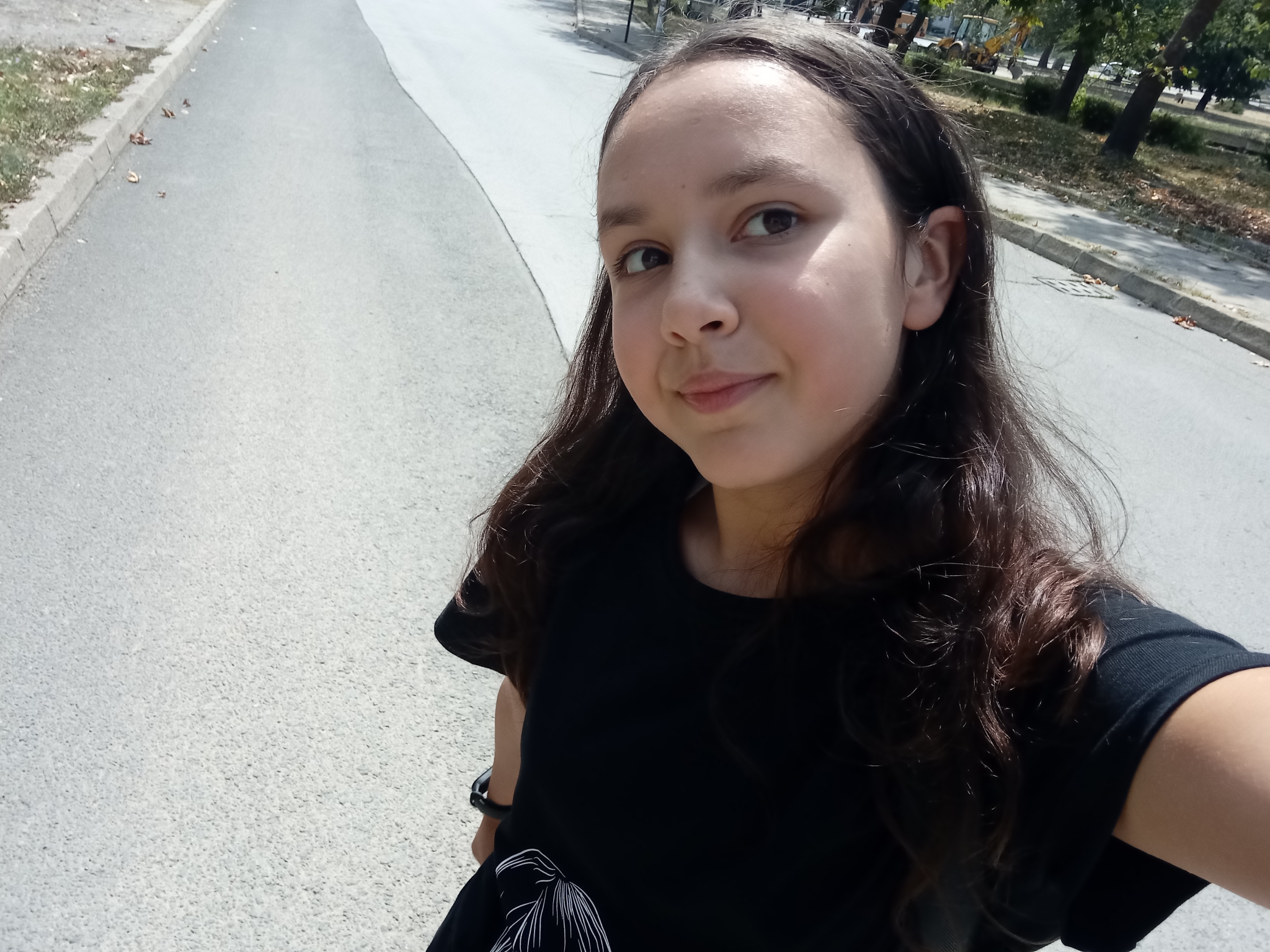 The positive girl