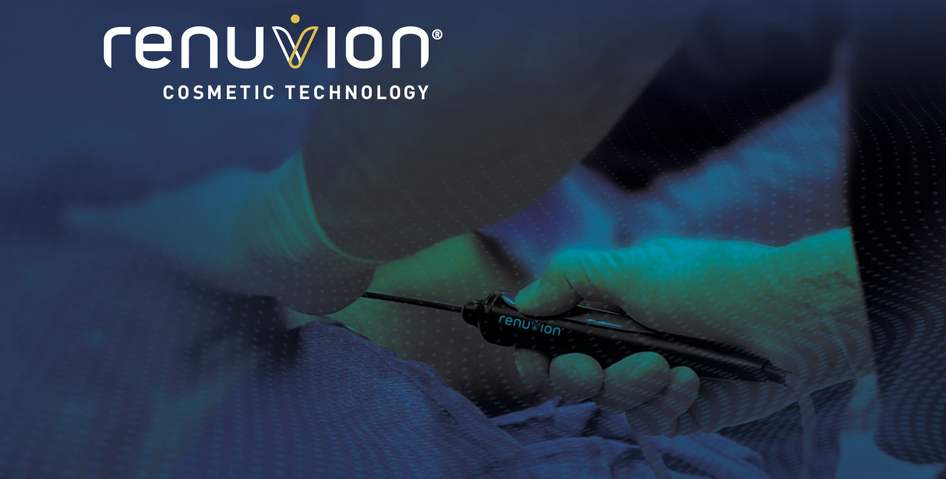 Renuvion J-Plasma device on a stand.