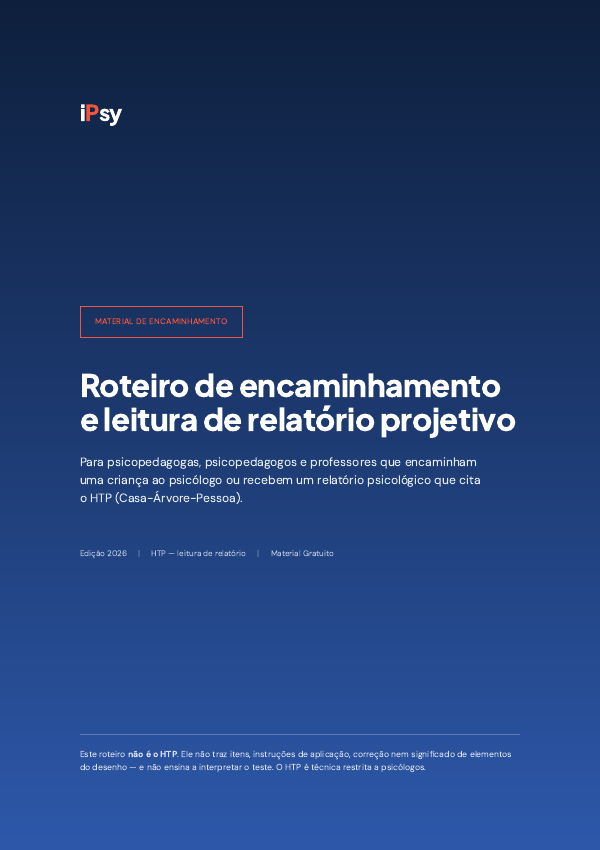 Roteiro de encaminhamento e leitura de relatório do HTP