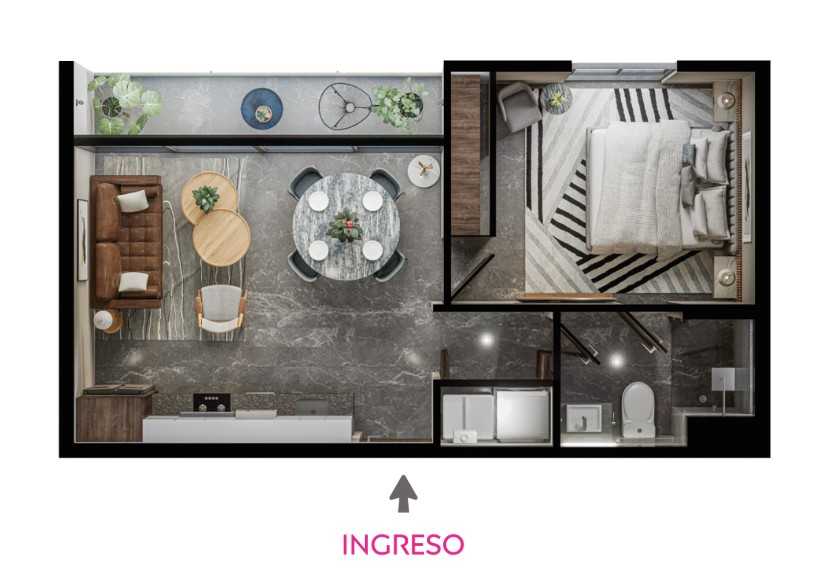 DEPARTAMENTO MODELO POP