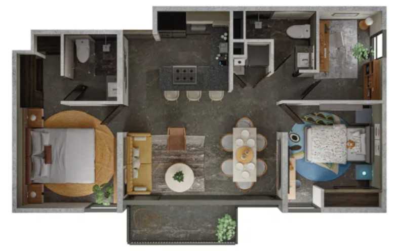 DEPARTAMENTO MODELO TRENDY