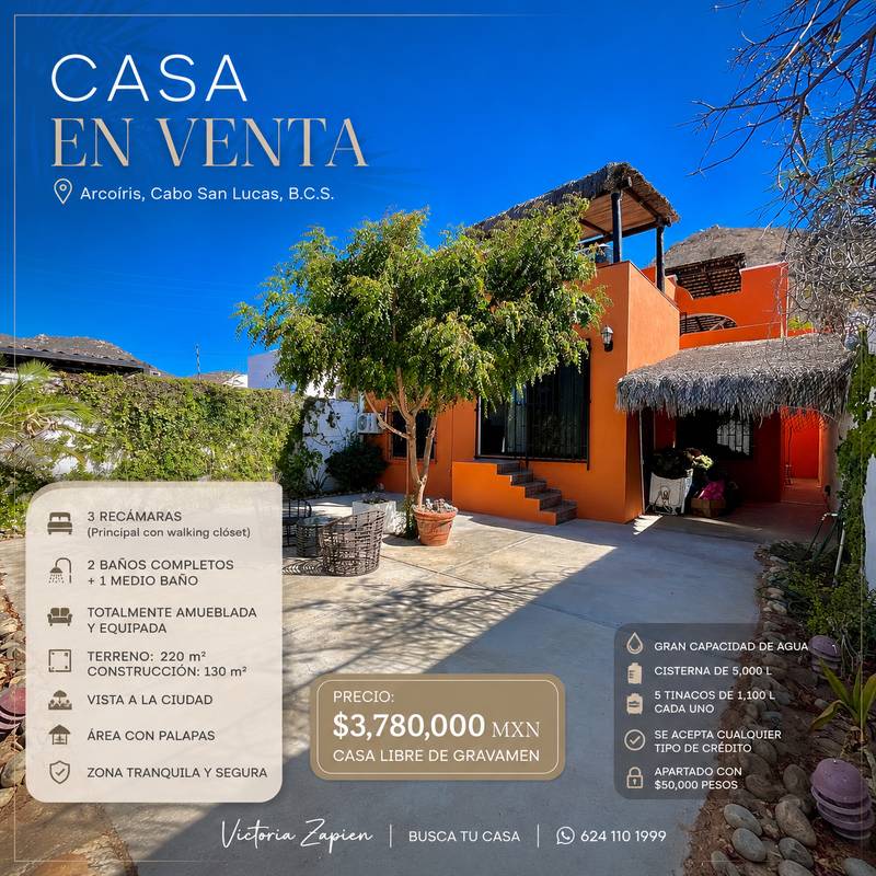 Casa en venta en Cabo San Lucas
