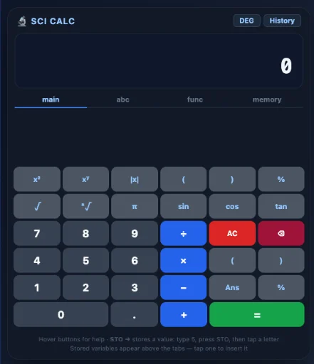 Scientific Calculator