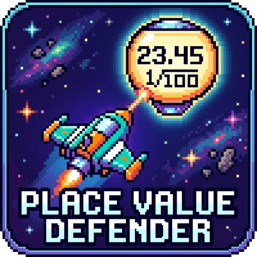 Cosmic Place Value Defender