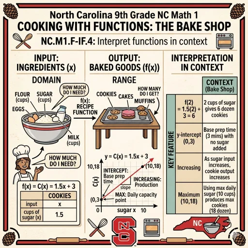 Interpret Functions (NC.M1.F-IF.4)