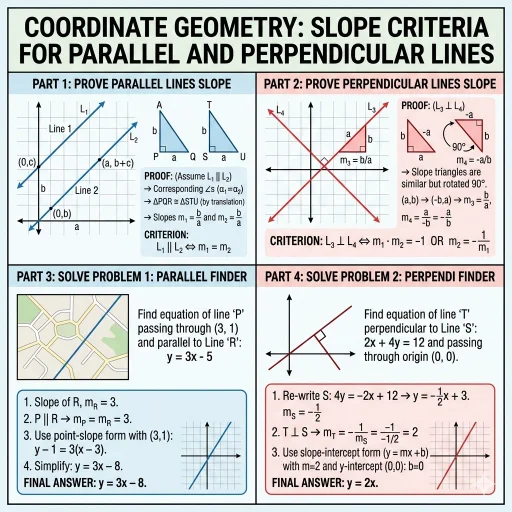 Parallel & Perpendicular Lines