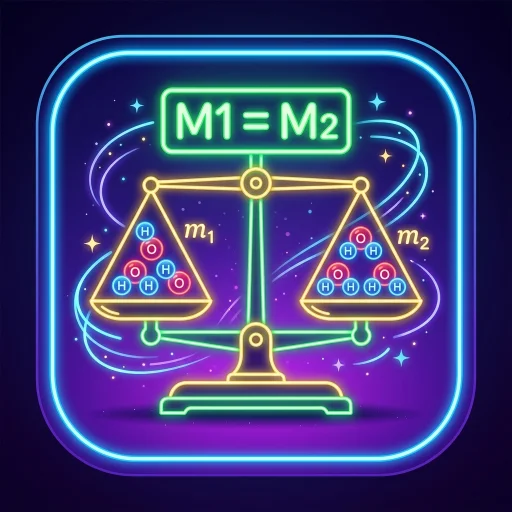 8.6E Law of conservation of mass