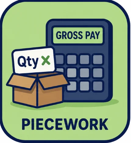 Calculating Gross Pay (Piecework)
