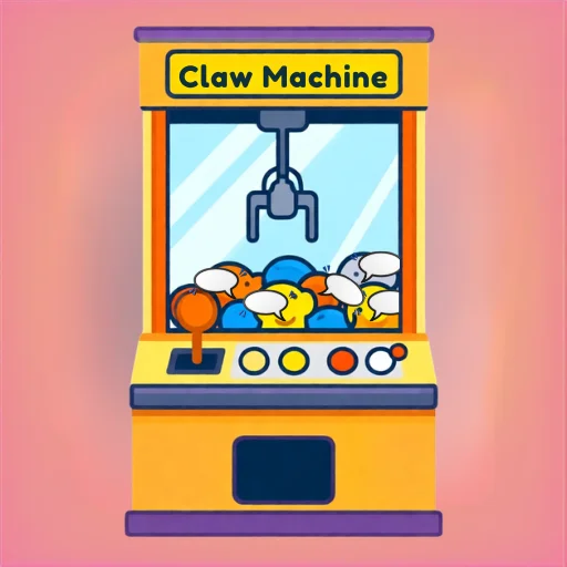 Writing Prompt Claw Machine
