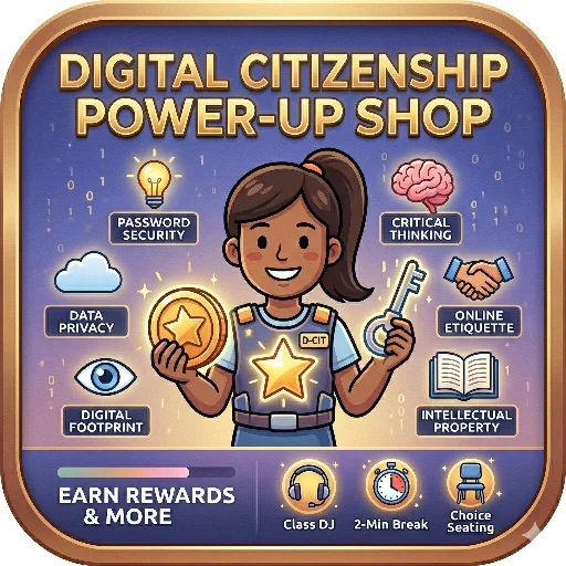 Digital Citizenship Power-Up Shop