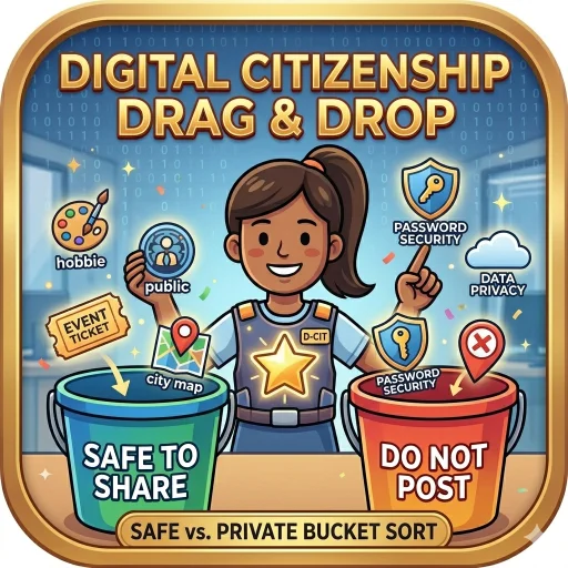 Digital Citizenship Drag & Drop