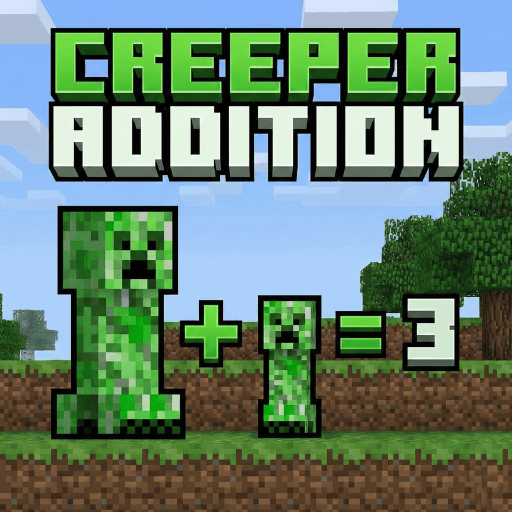 Minecraft Single Digit Addition