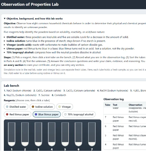 Properties of Matter