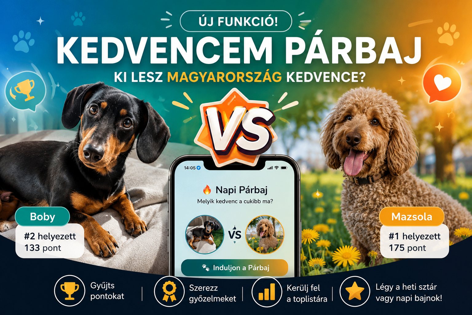 Elindult a Kedvencem Párbaj – Ki lesz Magyarország kedvence?