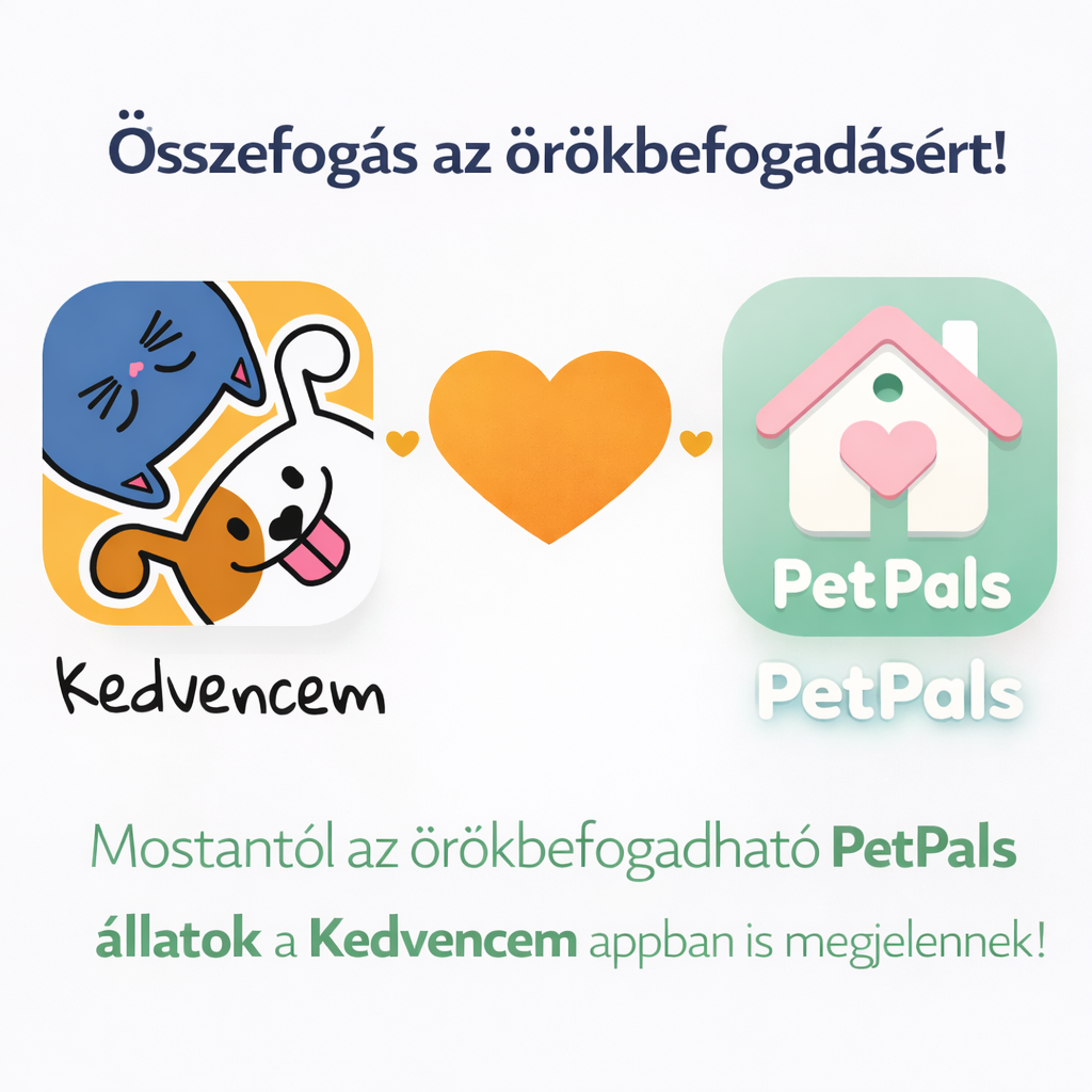 Új együttműködés a Kedvencem App és a Petpals.hu között