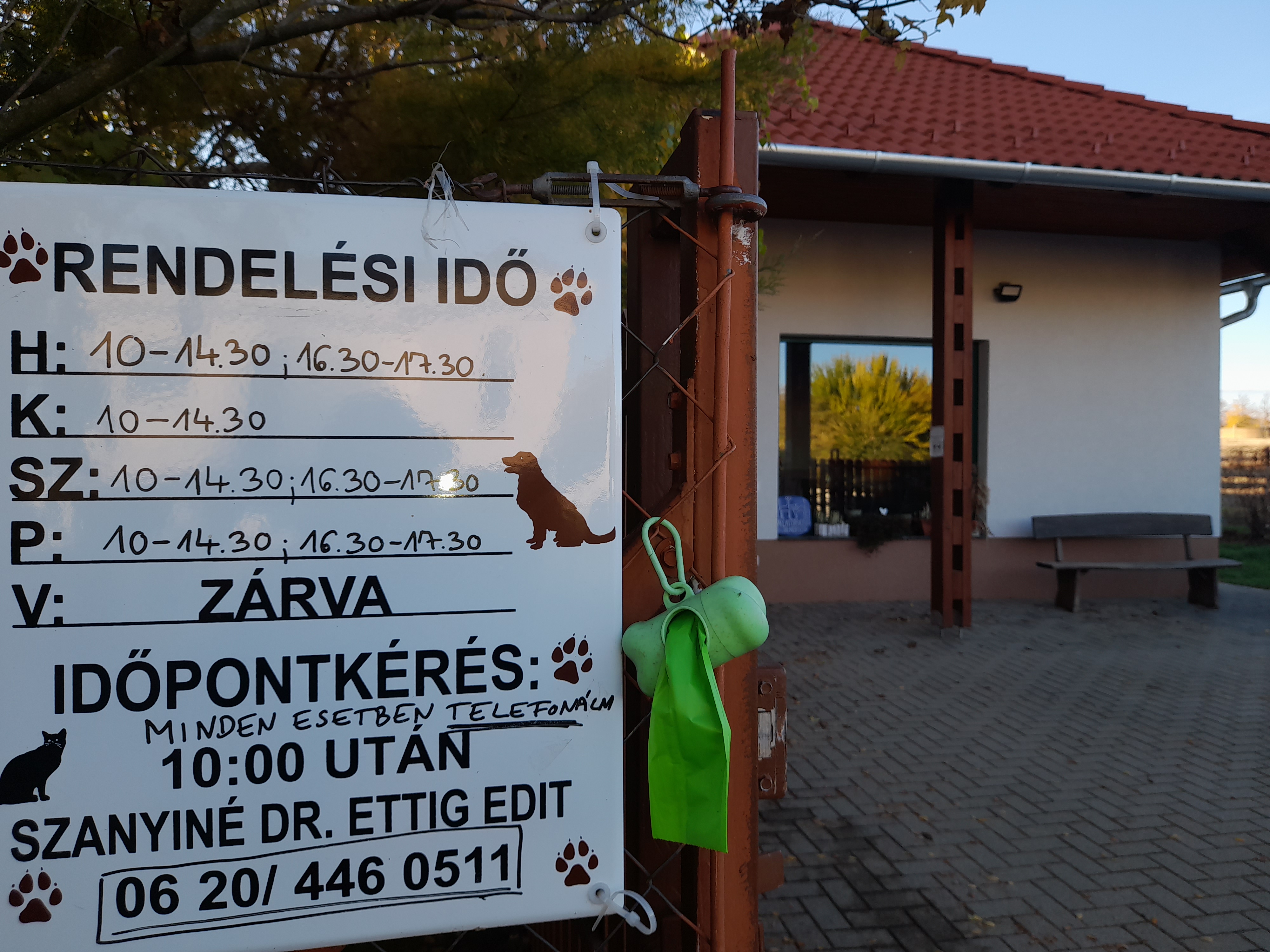 Szanyiné dr. Ettig Edit rendelő