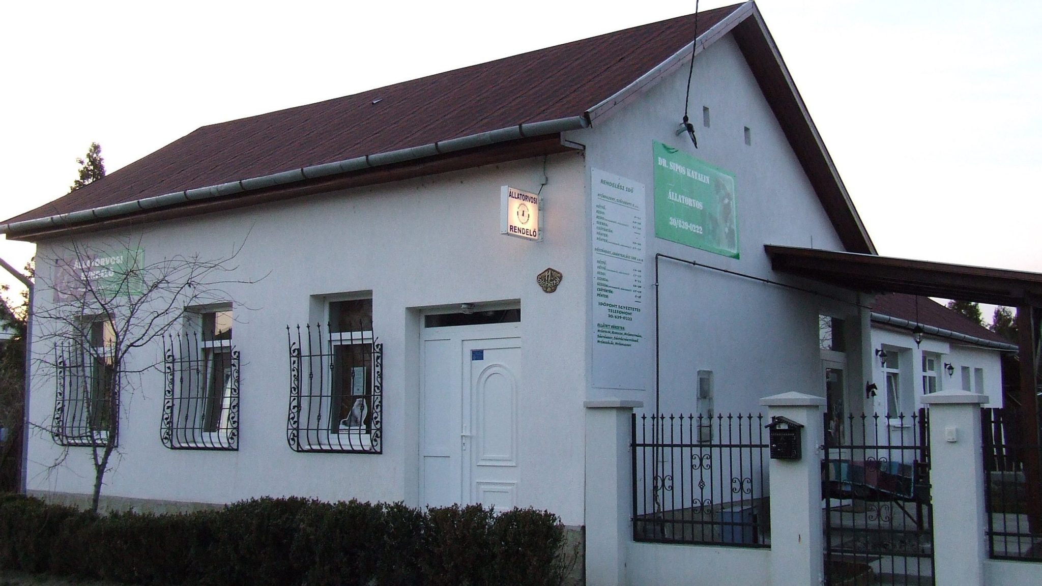 NYÍRPAZONYI ÁLLATORVOSI RENDELŐ