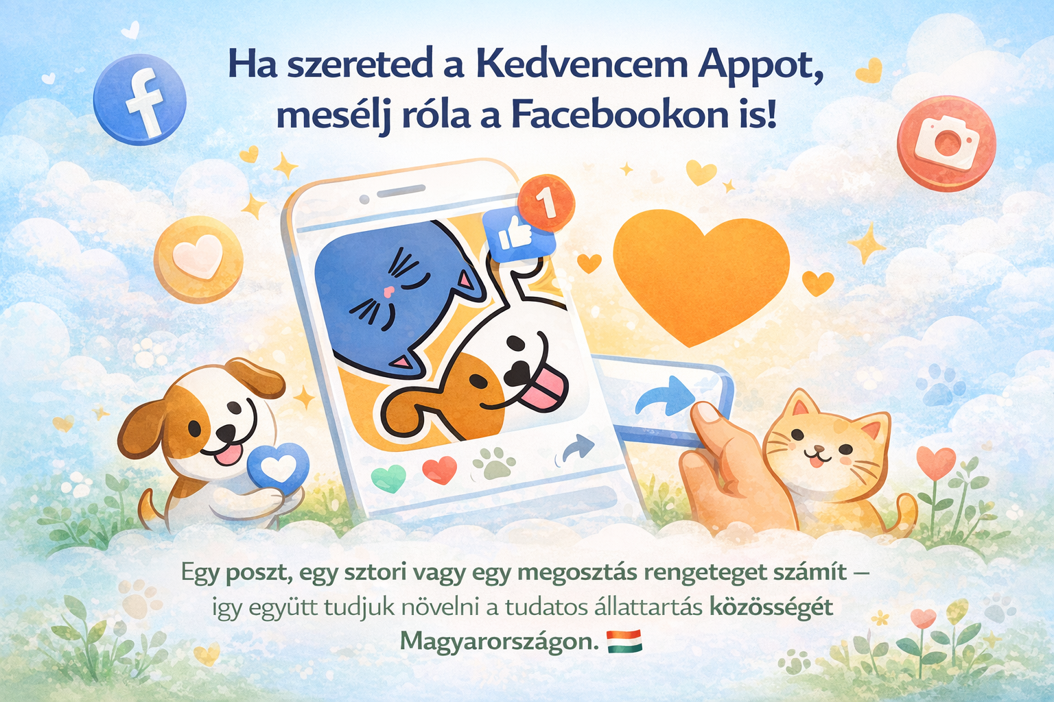 Segíts, hogy minél több gazdihoz eljussunk!