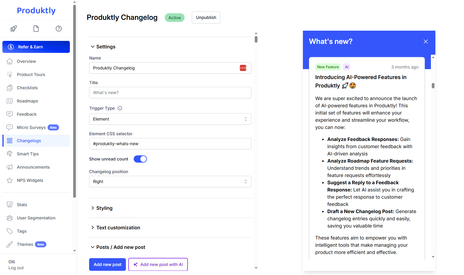 Produktly screenshot 3