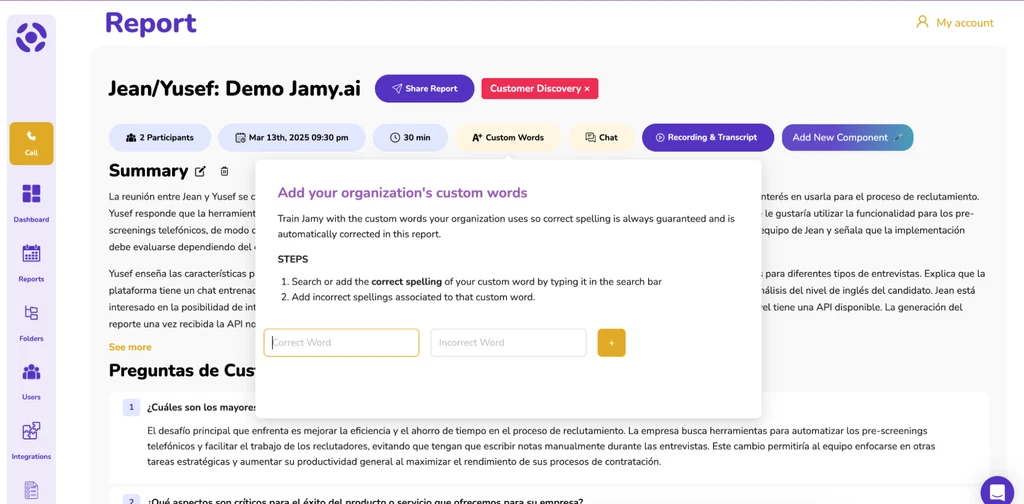Jamy screenshot 4