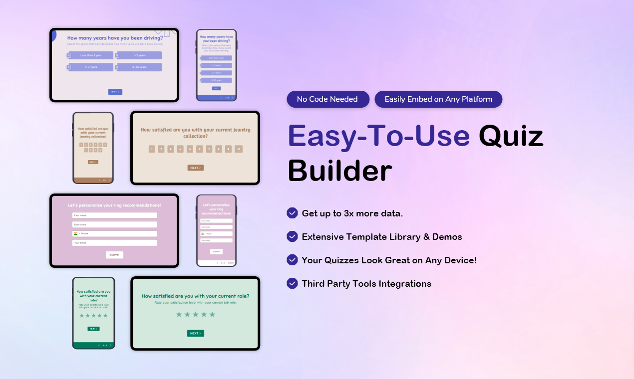 Quizify - Quizzes, Forms & Surveys Builder screenshot 2
