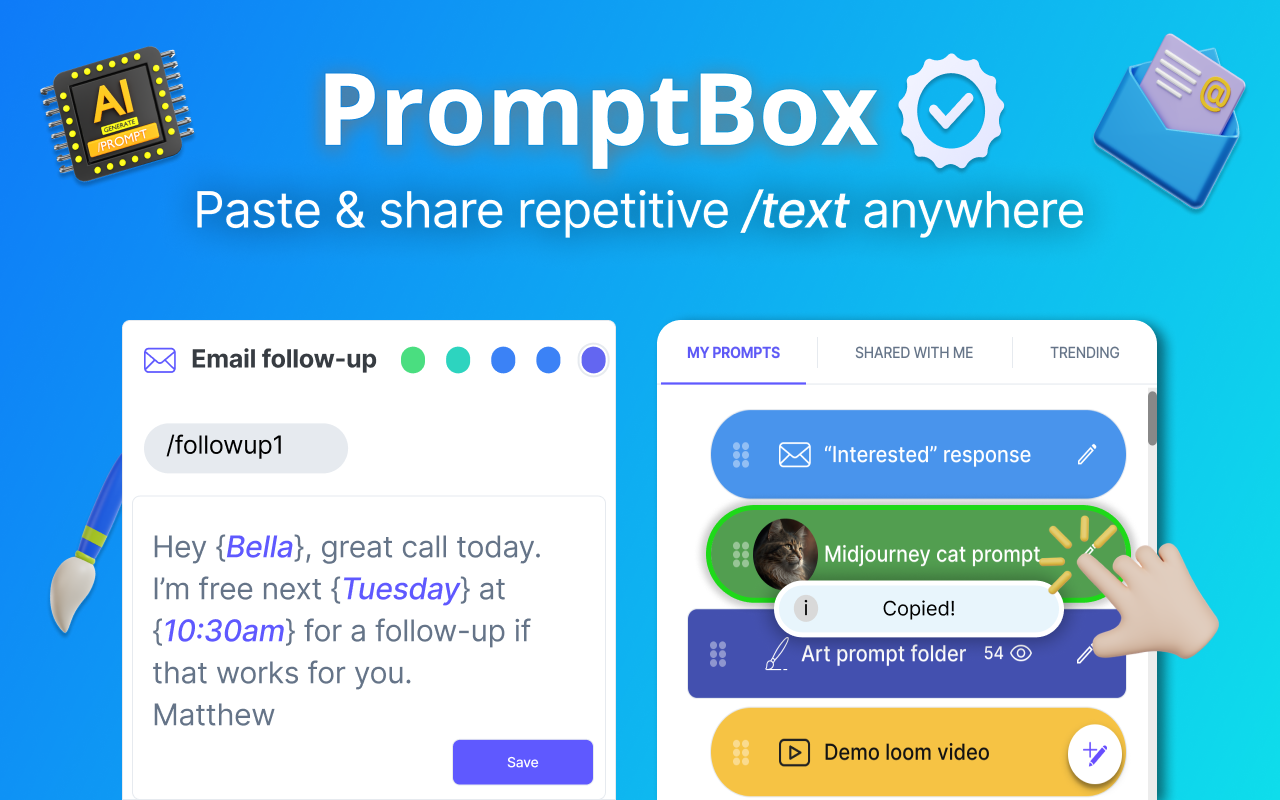 PromptBox screenshot 2