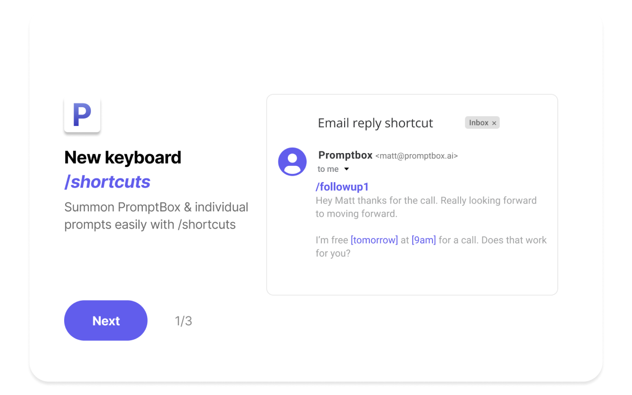 PromptBox screenshot 5