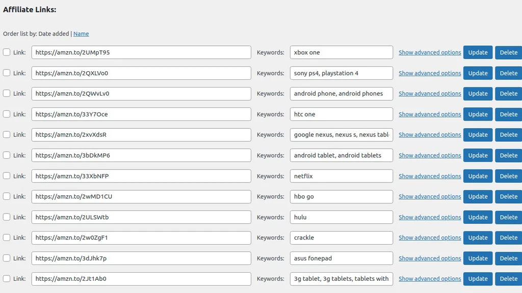 Auto Affiliate Links PRO screenshot 5