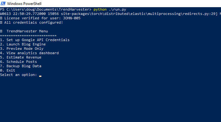 TrendHarvester Pro screenshot 5