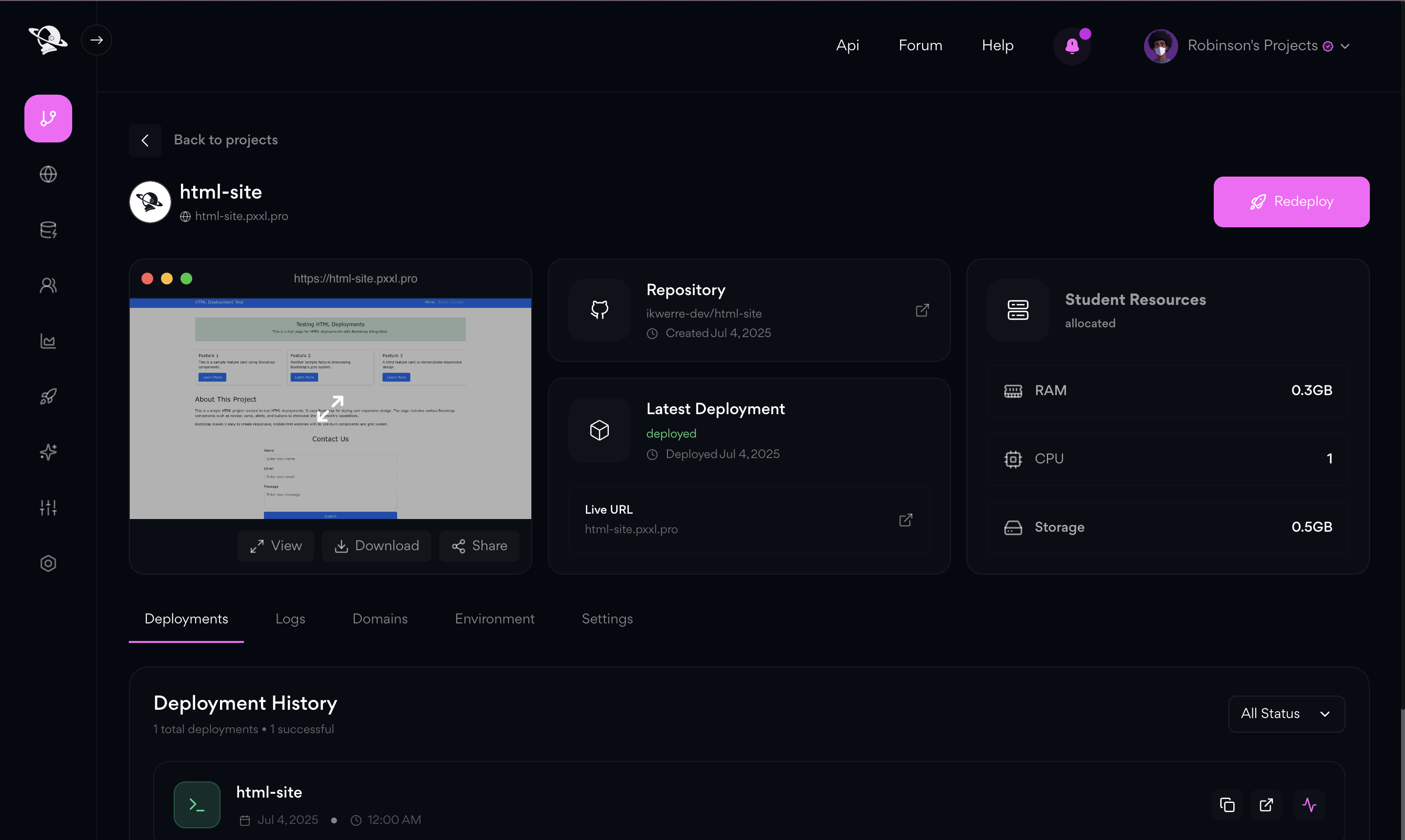 Pxxl App - Main product screenshot