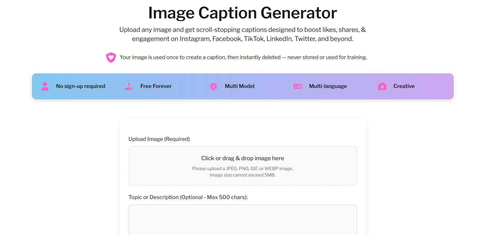 Captionation screenshot 2