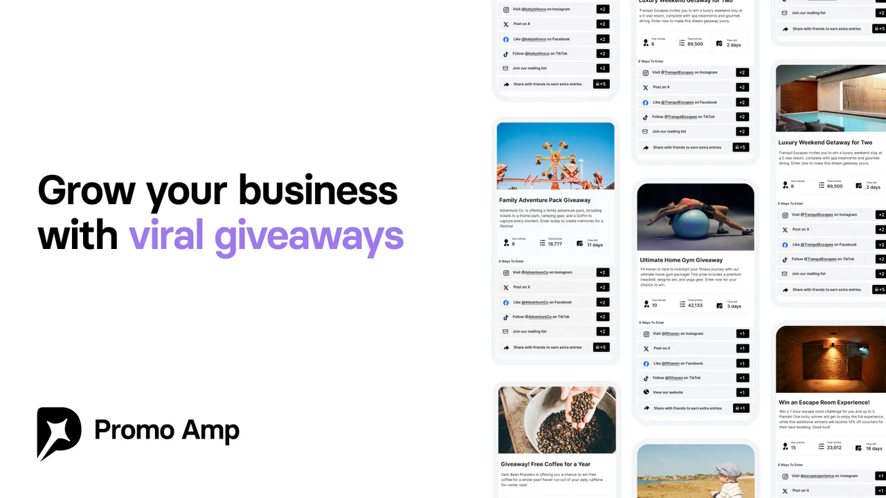 Promo Amp - Main product screenshot