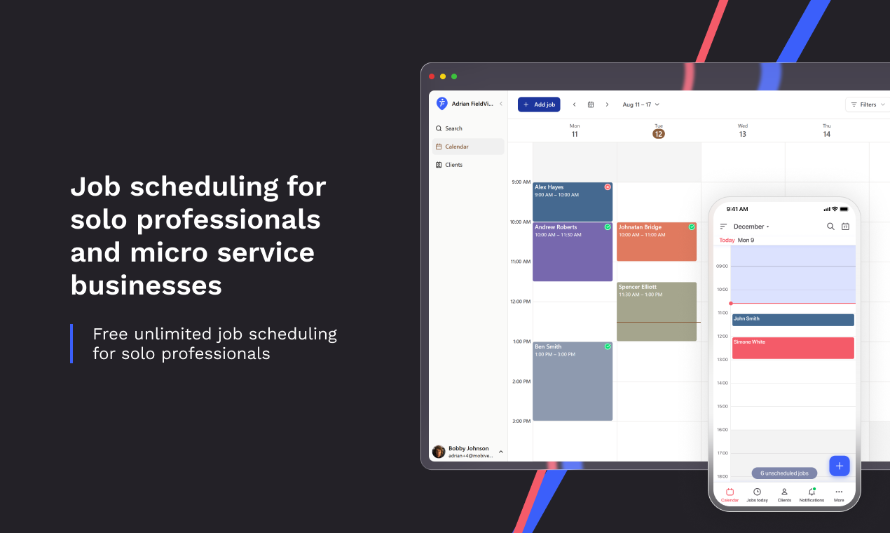 FieldVibe - Main product screenshot