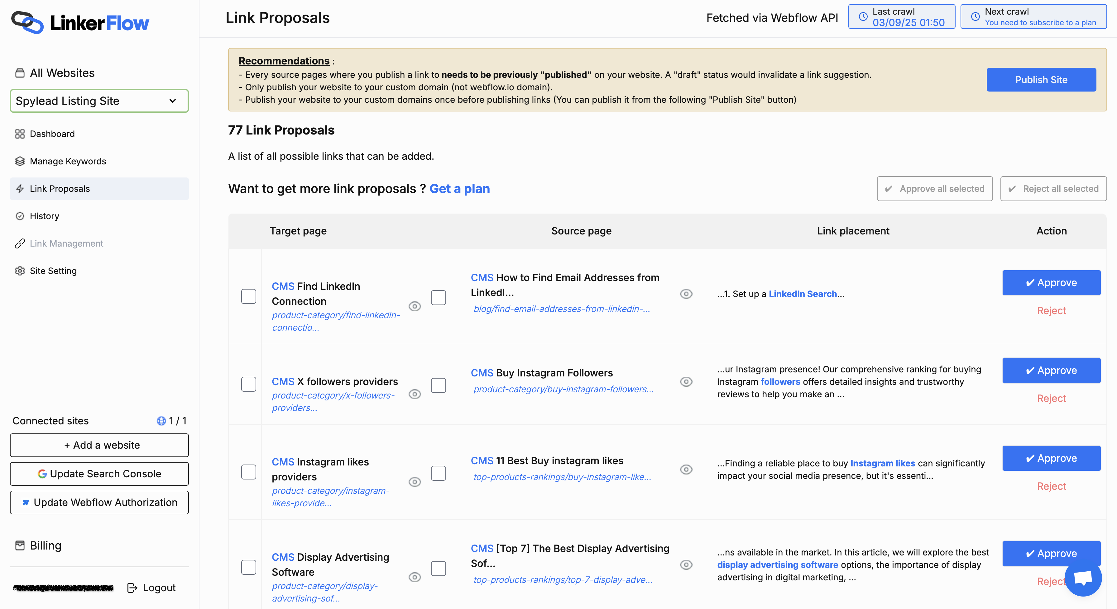 LinkerFlow screenshot 2