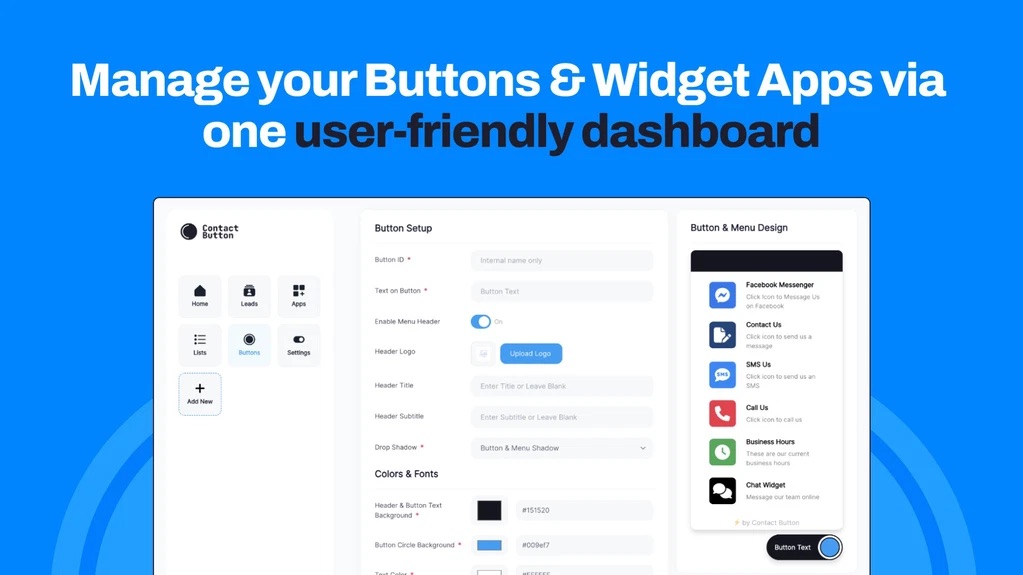 Contact Button screenshot 4