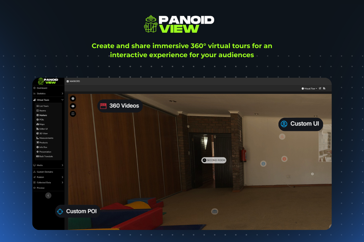 Panoid View – 360° Virtual Tour Creator