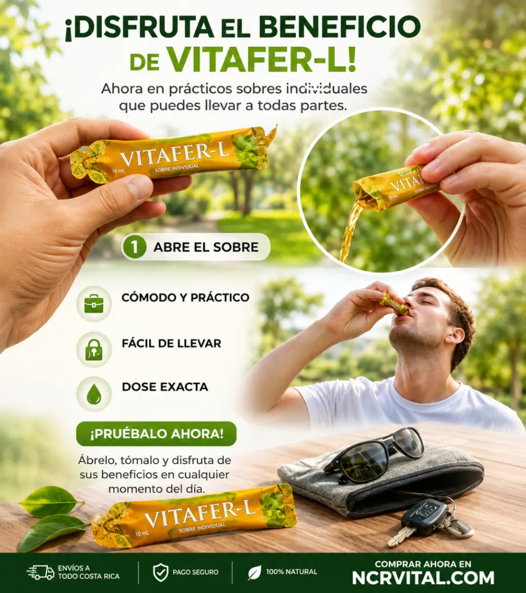 VITAFER SACHETS CAJA 10 ML foto 2