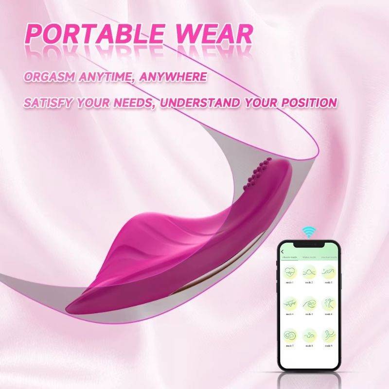 VIBRADOR CALZON CLITORIAL CONTROL CELULAR