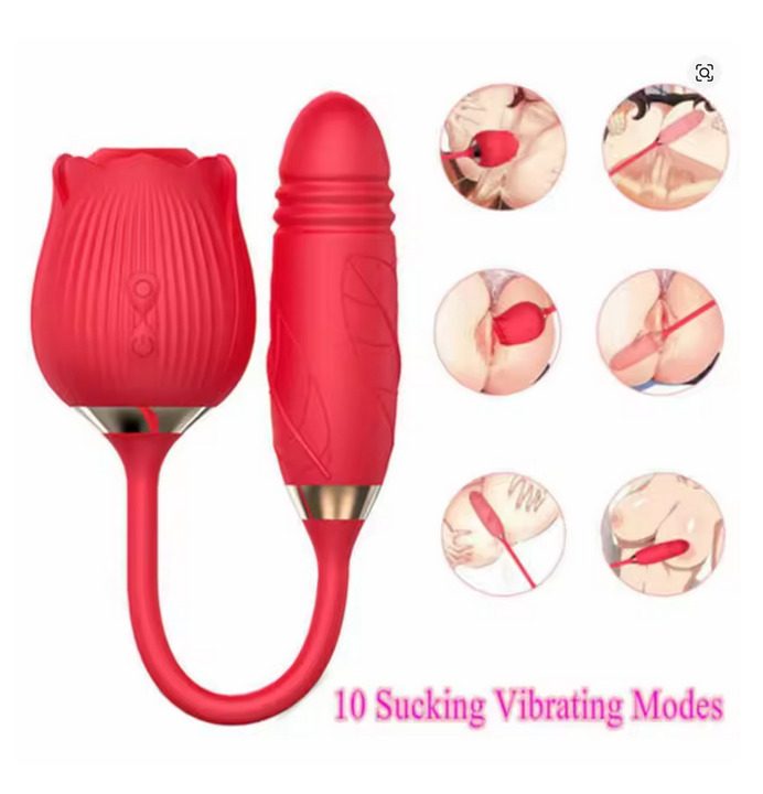 ROSA LENGUA SUCCION DOBLE ESTIMULACION