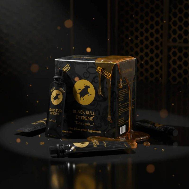 MIEL BLACK BULL EXTREME 12U 15ML CAJA foto 1