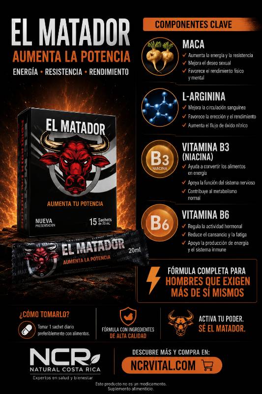 MATADOR 10 ML 15 SACHETS