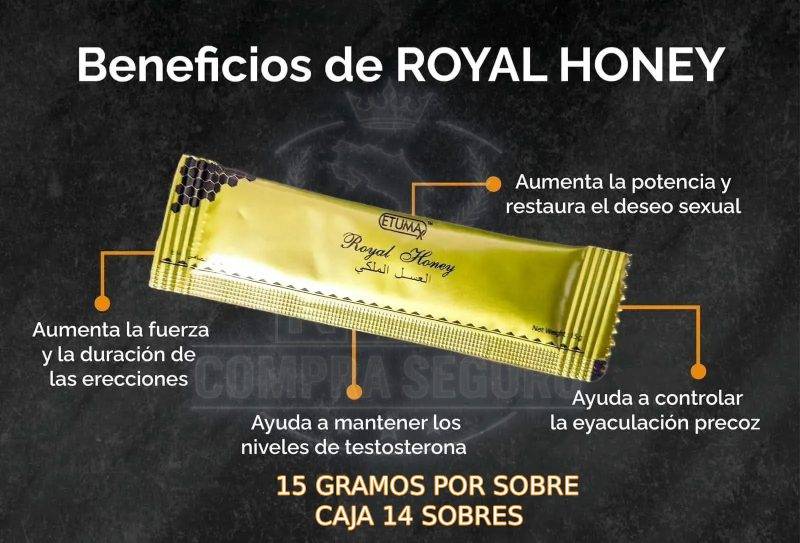 MIEL ROYAL HONEY ETUMAX 15G en Costa Rica
