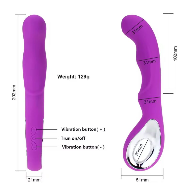 CONSOLADOR VIBRADOR (TLUDA) HUECO DILDO