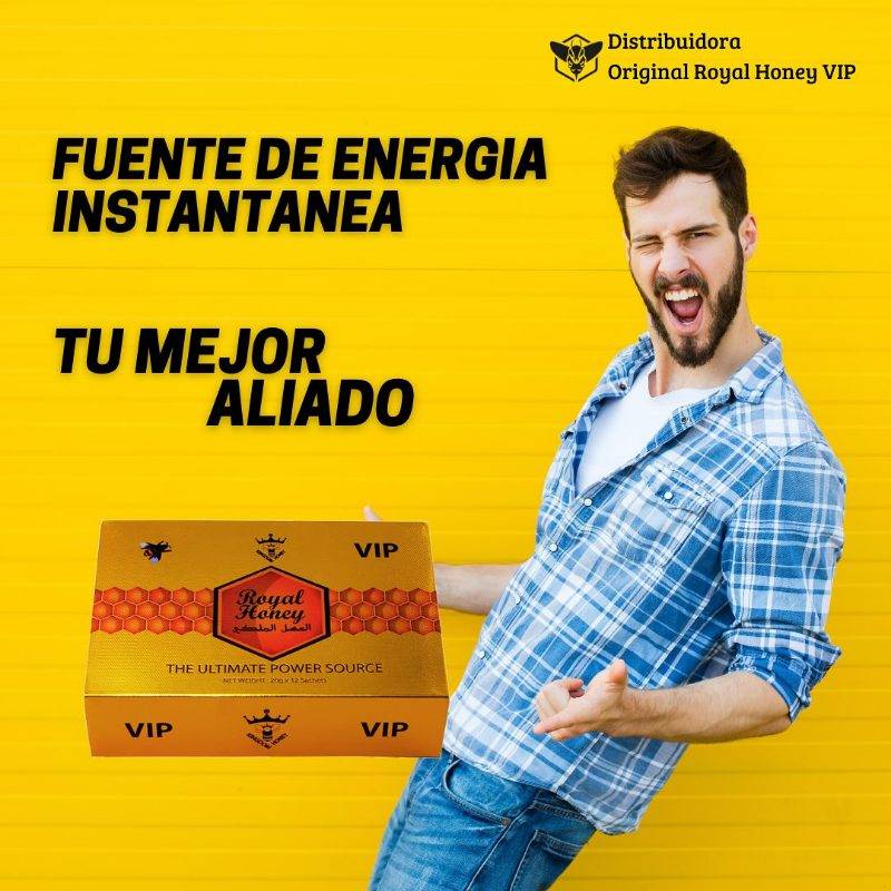 MIEL ROYAL GOLD VIP 12U DE 20G CAJA foto 2
