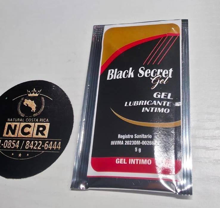 BLACK SECRET SOBRE GEL ANAL