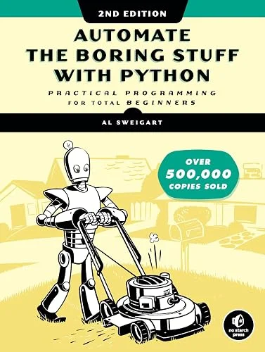 Automate the Boring Stuff with Python book cover