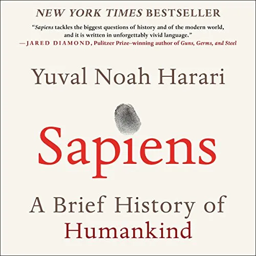 Sapiens: A Brief History of Humankind book cover