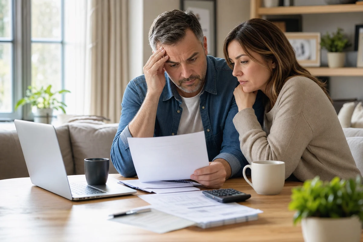 Editorial scene showing the practical decision behind what should you prioritize before increasing retirement savings?